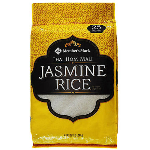 Member's Mark Thai Jasmine Rice (25 lb.) - [From 76.00 - Choose pk Qty ] - *Ships from Miami