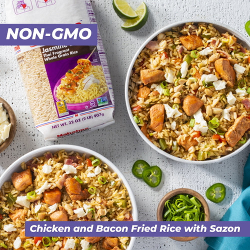 Mahatma Authentic Aromatic Jasmine Whole Grain Brown Rice 2 lb - *Pre-Order