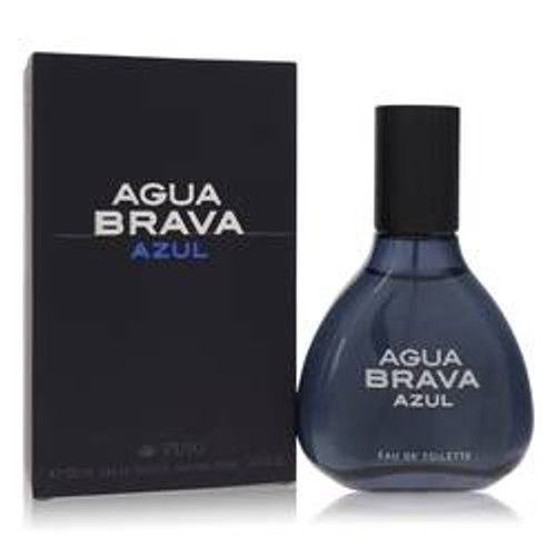 Agua Brava Azul Cologne By Antonio Puig Eau De Toilette Spray 3.4 oz for Men - [From 88.00 - Choose pk Qty ] - *Ships from Miami