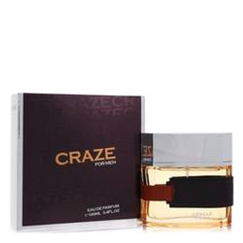 Armaf Craze Cologne By Armaf Eau De Parfum Spray 3.4 oz for Men - [From 79.50 - Choose pk Qty ] - *Ships from Miami