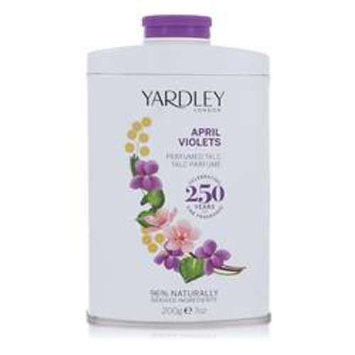April Violets Perfume By Yardley London Talc 7 oz for Women - *Pre-Order
