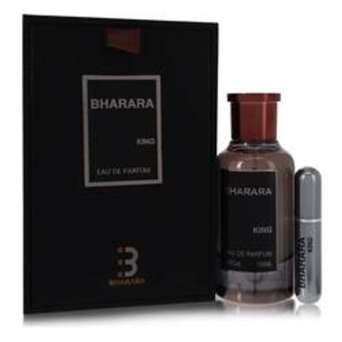 Bharara King Cologne By Bharara Beauty Eau De Parfum Spray + Refillable Travel Spray 3.4 oz for Men - *Pre-Order