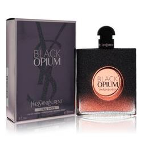 Black Opium Floral Shock Perfume By Yves Saint Laurent Eau De Parfum Spray 3 oz for Women - *Pre-Order