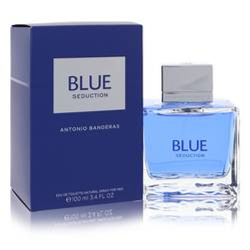 Blue Seduction Cologne By Antonio Banderas Eau De Toilette Spray 3.4 oz for Men - [From 50.33 - Choose pk Qty ] - *Ships from Miami