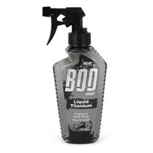 Bod Man Liquid Titanium Cologne By Parfums De Coeur Fragrance Body Spray 8 oz for Men - [From 27.00 - Choose pk Qty ] - *Ships from Miami