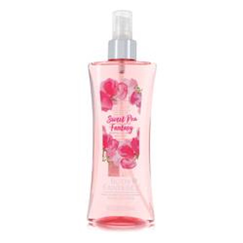 Body Fantasies Signature Pink Sweet Pea Fantasy Perfume By Parfums De Coeur Body Spray 8 oz for Women - [From 27.00 - Choose pk Qty ] - *Ships from Miami