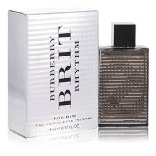 Burberry Brit Rhythm Intense Cologne By Burberry Mini EDT 0.17 oz for Men - [From 23.00 - Choose pk Qty ] - *Ships from Miami