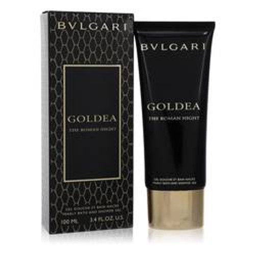 Bvlgari Goldea The Roman Night Perfume By Bvlgari Pearly Bath and Shower Gel 3.4 oz for Women - *Pre-Order