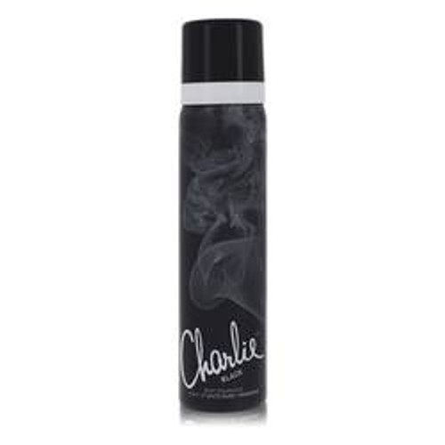 Charlie Black Perfume By Revlon Body Fragrance Spray 2.5 oz for Women - [From 15.00 - Choose pk Qty ] - *Ships from Miami