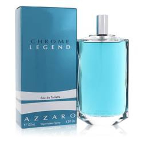 Chrome Legend Cologne By Azzaro Eau De Toilette Spray 4.2 oz for Men - [From 92.00 - Choose pk Qty ] - *Ships from Miami