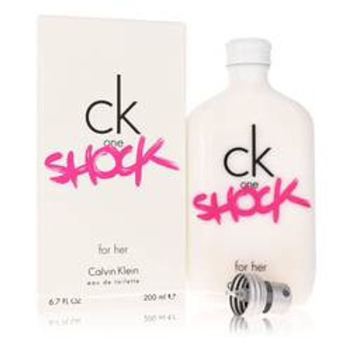 Ck One Shock Perfume By Calvin Klein Eau De Toilette Spray 6.7 oz for Women - [From 88.00 - Choose pk Qty ] - *Ships from Miami