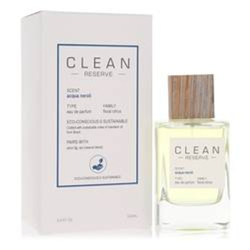 Clean Reserve Acqua Neroli Perfume By Clean Eau De Parfum Spray 3.4 oz for Women - *Pre-Order