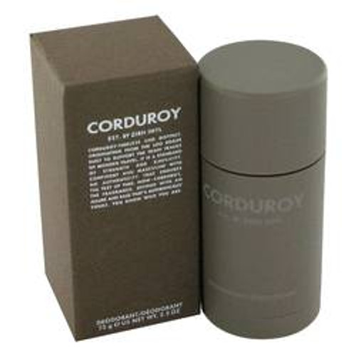 Corduroy Cologne By Zirh International Deodorant Stick (Alcohol-Free) 2.5 oz for Men - [From 23.00 - Choose pk Qty ] - *Ships from Miami