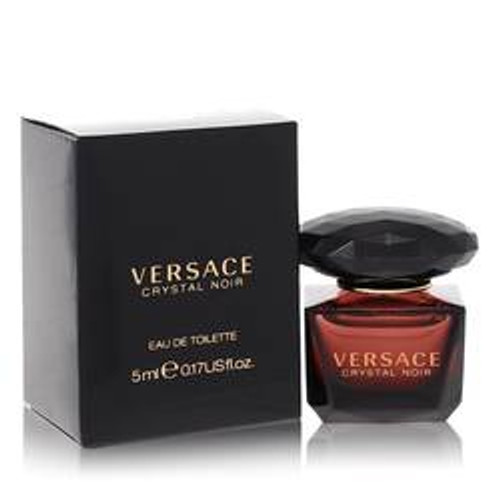 Crystal Noir Perfume By Versace Mini EDT 0.17 oz for Women - [From 23.00 - Choose pk Qty ] - *Ships from Miami