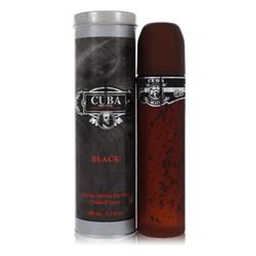 Cuba Black Cologne By Fragluxe Eau De Toilette Spray 3.4 oz for Men - [From 23.00 - Choose pk Qty ] - *Ships from Miami