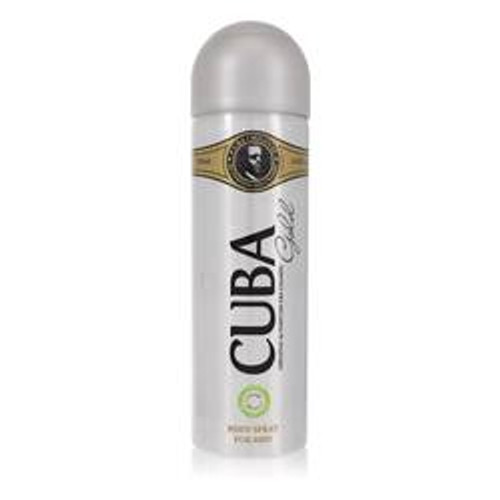 Cuba Gold Cologne By Fragluxe Deodorant Spray (unboxed) 6.7 oz for Men - [From 15.00 - Choose pk Qty ] - *Ships from Miami