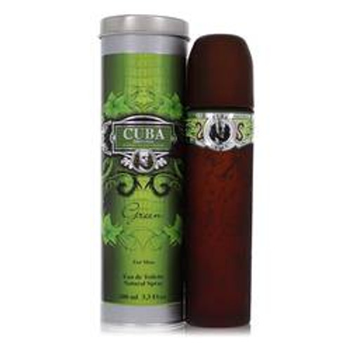 Cuba Green Cologne By Fragluxe Eau De Toilette Spray 3.4 oz for Men - [From 23.00 - Choose pk Qty ] - *Ships from Miami