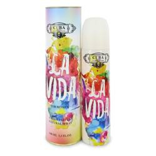 Cuba La Vida Perfume By Cuba Eau De Parfum Spray 3.3 oz for Women - [From 27.00 - Choose pk Qty ] - *Ships from Miami