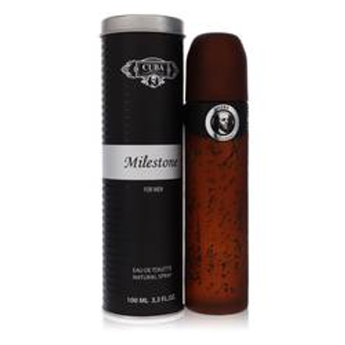 Cuba Milestone Cologne By Fragluxe Eau De Toilette Spray 3.3 oz for Men - [From 23.00 - Choose pk Qty ] - *Ships from Miami