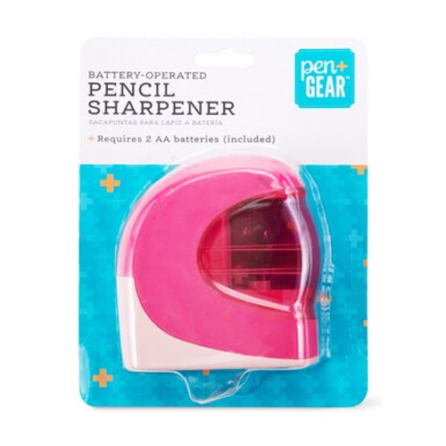 Pen + Gear Battery-Operated Pencil Sharpener, Assorted Colors