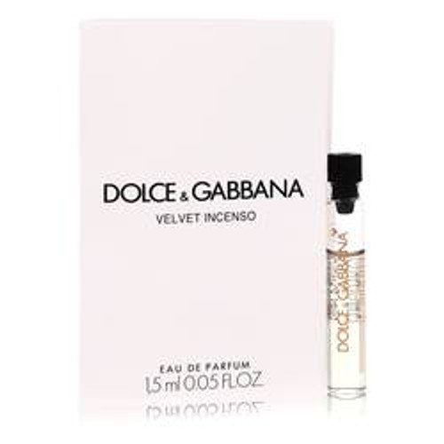 Dolce & Gabbana Velvet Incenso Perfume By Dolce & Gabbana Vial (sample) 0.05 oz for Women - *Pre-Order