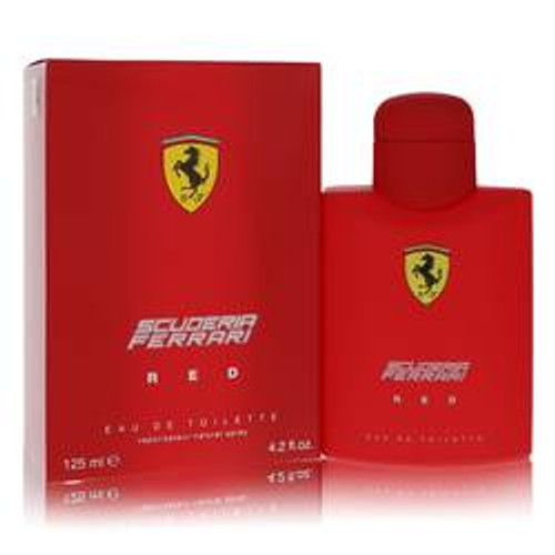Ferrari Scuderia Red Cologne By Ferrari Eau De Toilette Spray 4.2 oz for Men - [From 92.00 - Choose pk Qty ] - *Ships from Miami
