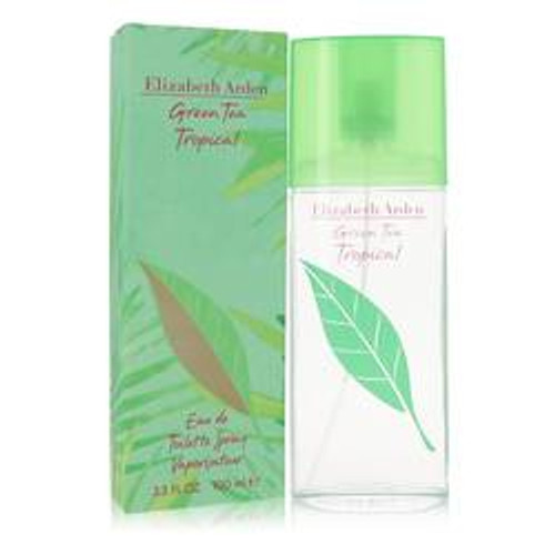 Green Tea Tropical Perfume By Elizabeth Arden Eau De Toilette Spray 3.3 oz for Women - [From 39.00 - Choose pk Qty ] - *Ships from Miami