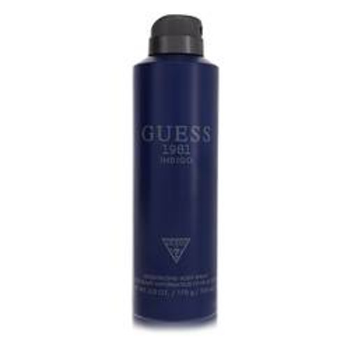 Guess 1981 Indigo Cologne By Guess Body Spray 6 oz for Men - [From 23.00 - Choose pk Qty ] - *Ships from Miami