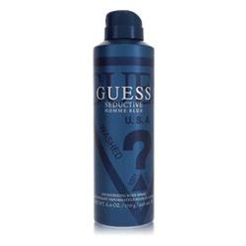 Guess Seductive Homme Blue Cologne By Guess Body Spray 6 oz for Men - [From 27.00 - Choose pk Qty ] - *Ships from Miami