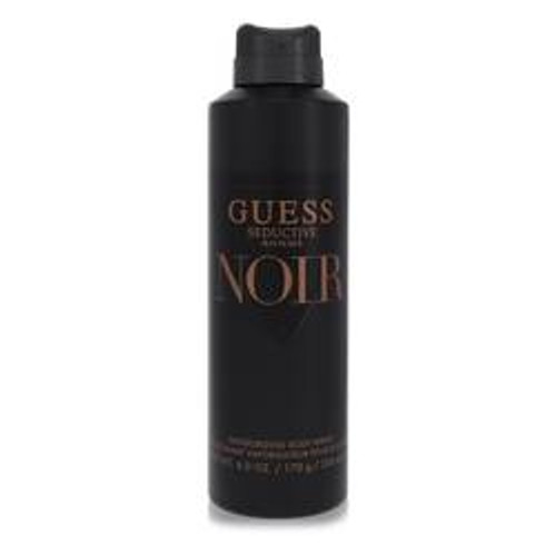 Guess Seductive Homme Noir Cologne By Guess Body Spray 6 oz for Men - [From 27.00 - Choose pk Qty ] - *Ships from Miami