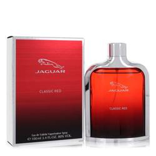 Jaguar Classic Red Cologne By Jaguar Eau De Toilette Spray 3.4 oz for Men - [From 47.00 - Choose pk Qty ] - *Ships from Miami