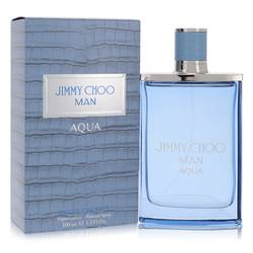 Jimmy Choo Man Aqua Cologne By Jimmy Choo Eau De Toilette Spray 3.3 oz for Men - *Pre-Order