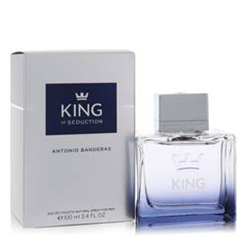 King Of Seduction Cologne By Antonio Banderas Eau De Toilette Spray 3.4 oz for Men - [From 55.00 - Choose pk Qty ] - *Ships from Miami