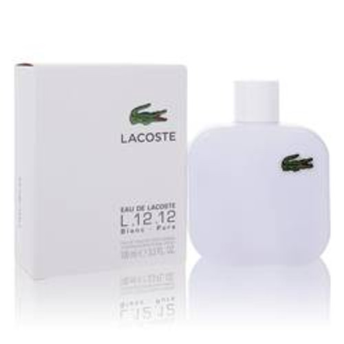 Lacoste Eau De Lacoste L.12.12 Blanc Cologne By Lacoste Eau De Toilette Spray 3.3 oz for Men - *Pre-Order