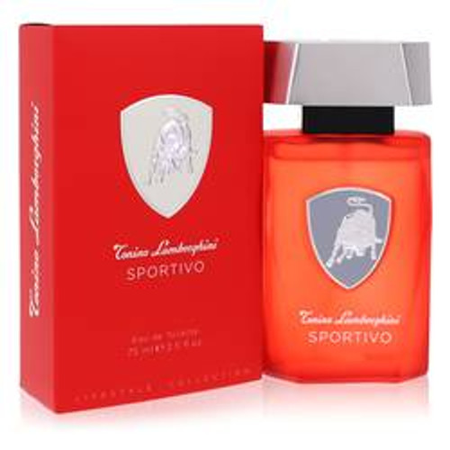 Lamborghini Sportivo Cologne By Tonino Lamborghini Eau De Toilette Spray 2.5 oz for Men - [From 39.00 - Choose pk Qty ] - *Ships from Miami