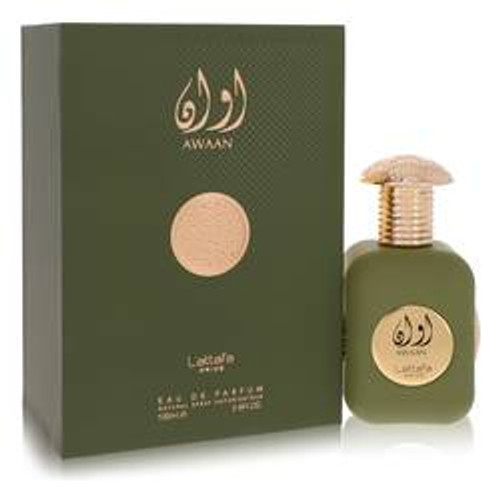 Lattafa Pride Awaan Cologne By Lattafa Eau De Parfum Spray (Unisex) 3.4 oz for Men - [From 116.00 - Choose pk Qty ] - *Ships from Miami