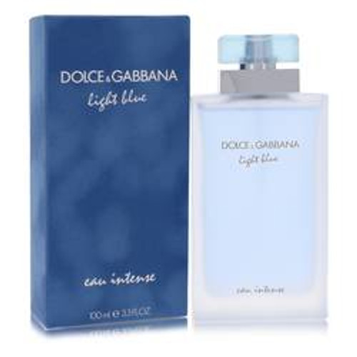 Light Blue Eau Intense Perfume By Dolce & Gabbana Eau De Parfum Spray 3.3 oz for Women - *Pre-Order