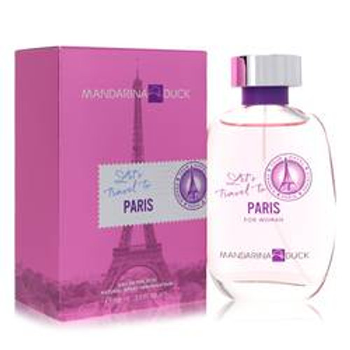 Mandarina Duck Let's Travel To Paris Perfume By Mandarina Duck Eau De Toilette Spray 3.4 oz for Women - [From 31.00 - Choose pk Qty ] - *Ships from Miami