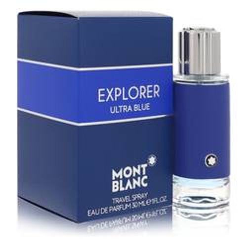 Montblanc Explorer Ultra Blue Cologne By Mont Blanc Eau De Parfum Spray 1 oz for Men - [From 59.00 - Choose pk Qty ] - *Ships from Miami