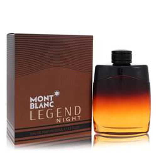 Montblanc Legend Night Cologne By Mont Blanc Eau De Parfum Spray 3.3 oz for Men - *Pre-Order