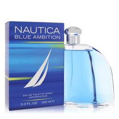 Nautica Blue Ambition Cologne By Nautica Eau De Toilette Spray 3.4 oz for Men - [From 50.33 - Choose pk Qty ] - *Ships from Miami