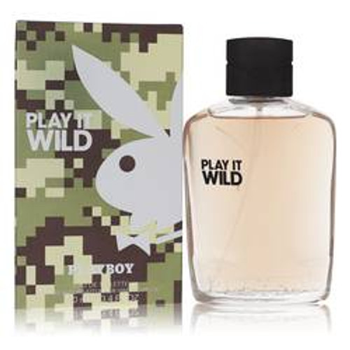 Playboy Play It Wild Cologne By Playboy Eau De Toilette Spray 3.4 oz for Men - [From 23.00 - Choose pk Qty ] - *Ships from Miami