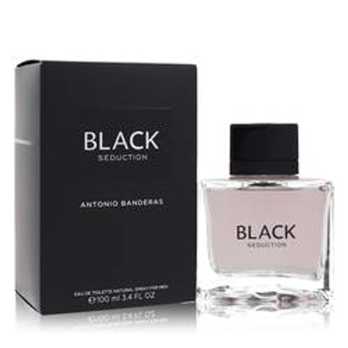 Seduction In Black Cologne By Antonio Banderas Eau De Toilette Spray 3.4 oz for Men - [From 55.00 - Choose pk Qty ] - *Ships from Miami