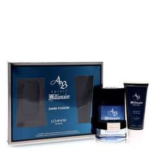 Spirit Millionaire Dark Fusion Cologne By Lomani Gift Set 3.3 oz for Men - [From 83.00 - Choose pk Qty ] - *Ships from Miami