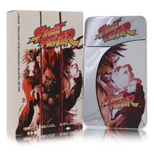 Street Fighter Cologne By Capcom Eau De Toilette Spray 3.4 oz for Men - [From 35.00 - Choose pk Qty ] - *Ships from Miami