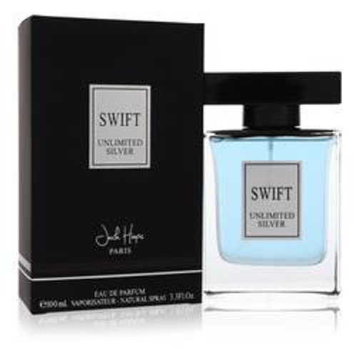 Swift Unlimited Silver Cologne By Jack Hope Eau De Parfum Spray 3.3 oz for Men - [From 43.00 - Choose pk Qty ] - *Ships from Miami