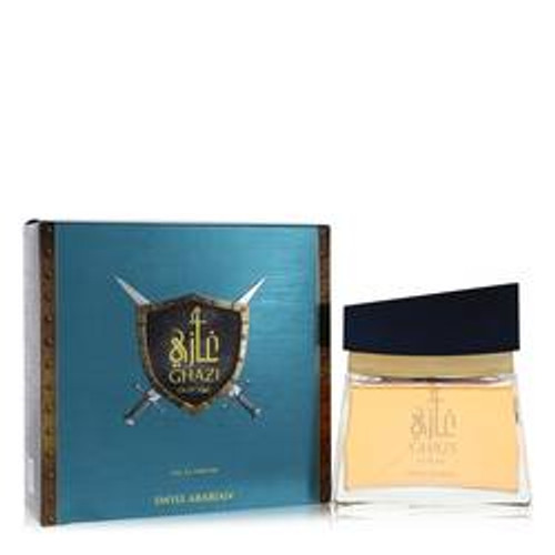 Swiss Arabian Ghazi Oud Cologne By Swiss Arabian Eau De Parfum Spray 3.4 oz for Men - [From 124.00 - Choose pk Qty ] - *Ships from Miami