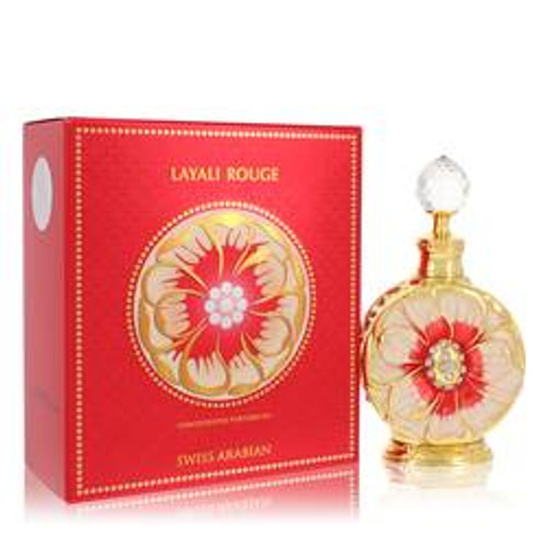 Swiss Arabian Layali Rouge Perfume By Swiss Arabian Concentrated Perfume Oil 0.5 oz for Women - [From 104.00 - Choose pk Qty ] - *Ships from Miami