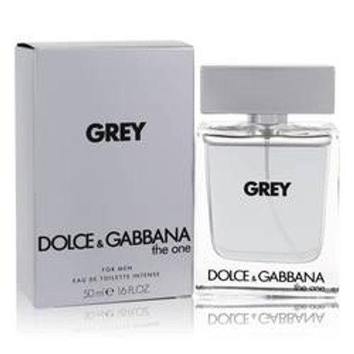 The One Grey Cologne By Dolce & Gabbana Eau De Toilette Intense Spray 1.7 oz for Men - *Pre-Order