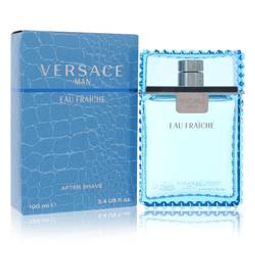 Versace Man Cologne By Versace Eau Fraiche After Shave 3.4 oz for Men - [From 140.00 - Choose pk Qty ] - *Ships from Miami